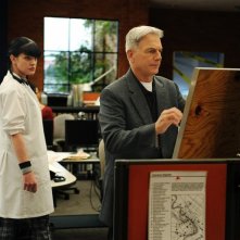 Abby (Pauley Perrette) e Gibbs (Mark Harmon) nell'episodio Power Down di Navy NCIS