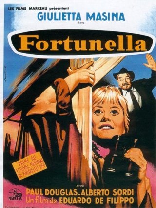 Locandina francese del film Fortunella.