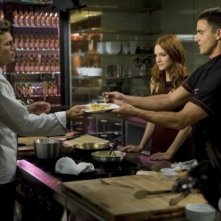 Melrose Place: Ethan Erickson, Ashlee Simpson-Wentz e Colin Egglesfield nell'episodio Gower