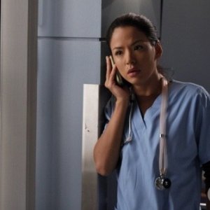Melrose Place: Stephanie Jacobsen in una scena dell'episodio Shoreline