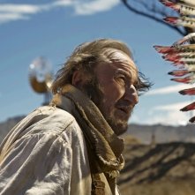 Jean-François Balmer in una scena del film francese Lucky Luke