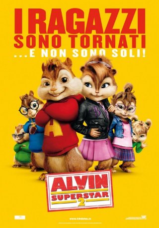 Locandina italiana per Alvin Superstar 2