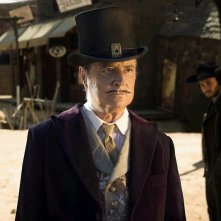 Pat Poker (Daniel Prévost) in una scena del film francese Lucky Luke