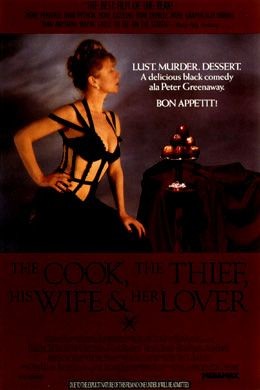 La locandina di Il cuoco, il ladro, sua moglie e l'amante