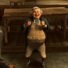 Mr. Fezziwig (doppiato da Bob Hoskins) nel film A Christmas Carol (2009) di Robert Zemeckis