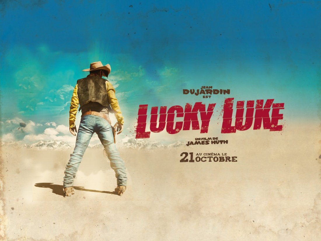 Un Wallpaper Del Film Lucky Luke Con Jean Dujardin 137353