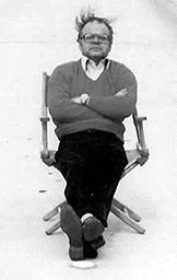 Lucio Fulci sul set del film E tu vivrai nel terrore - L'aldilà