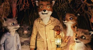 Una scena del film d'animazione The Fantastic Mr. Fox (2009)