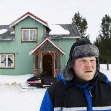 Anders Baasmo Christiansen in una scena del 'road movie antidepressivo' Nord.