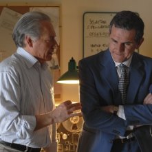 Giorgio Colangeli e Corso Salani nella fiction Il mostro di Firenze (su FoxCrime, dal 12 novembre 2009)