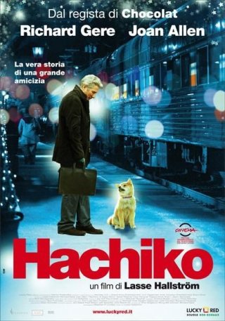 La locandina italiana di Hachiko