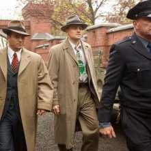 Leonardo DiCaprio e Mark Ruffalo in una scena di Shutter Island, tratto da L'isola della paura di D. Lehane.