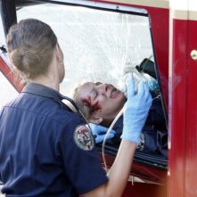 Trauma: Anastasia Griffith in una scena dell'episodio Home Court