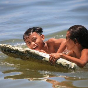 Una sequenza del film Baseco Bakal Boys