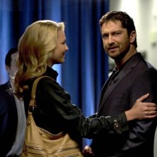Katherine Heigl e Gerard Butler in una immagine del film La dura verità (2009)