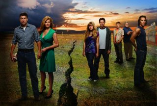 Friday Night Lights: Un'immagine promozionale del cast della stagione 4