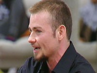 Gabriele Belli durante il GF10, nel 2009