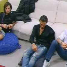 GF10, George con Gabriele e Maicol