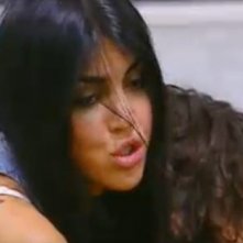 Grande Fratello 10: Veronica durante il gioco della bottiglia