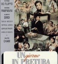 Locandina del film Un giorno in pretura