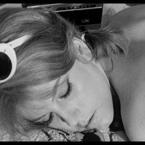 Un primo piano di Stefania Sandrelli in IO LA CONOSCEVO BENE di Antonio Pietrangeli (Italia, 1965)