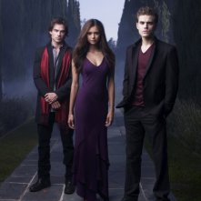 Una Foto Promo Dei Giovani Protagonisti Ian Somerhalder Nina Dobrev E Paul Wesley Della Serie The Vampire Diaries 138155