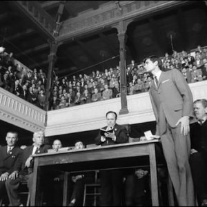 Una scena del film Il processo di Orson Welles (Francia / Italia / Germania, 1962)