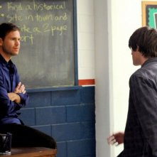 Alaric Matt Davis Parla Con Jeremy Steven R Mcqueen Nell Episodio History Repeating Di The Vampire Diaries 138404