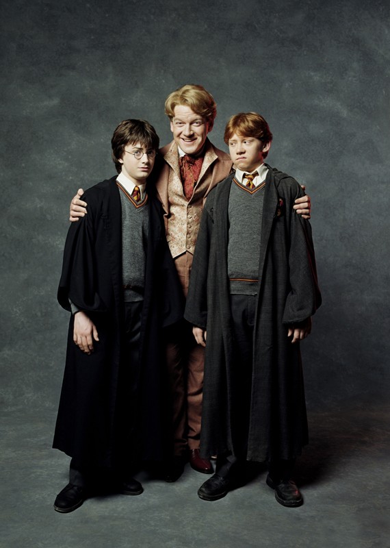 Daniel Radcliffe Kenneth Branagh E Rupert Grint In Una Foto Promo Del Film Harry Potter E La Camera Dei Segreti 138443