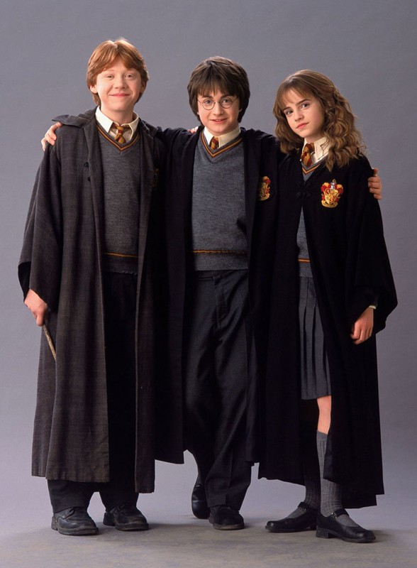 Il Magico Trio In Una Foto Promo Del Film Harry Potter E La Camera Dei Segreti 138446