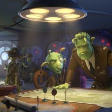 Kipple e Grawl in una scena del film d'animazione Planet 51