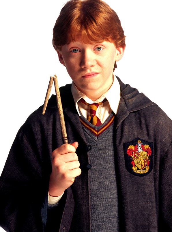 Ron Rupert Grint E La Sua Bacchetta Rotto In Una Foto Promo Del Film Harry Potter E La Camera Dei Segreti 138435
