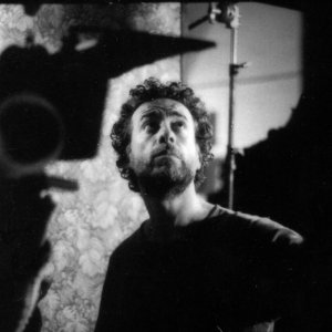 Fabián Ribezzo sul set de L'estraneo