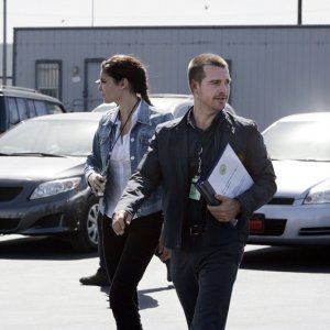 G (Chris O'Donnell) e Kensi (Daniela Ruah) nell'episodio Pushback di NCIS: Los Angeles