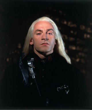 Jason Isaacs in una scena di Harry Potter e la camera dei segreti