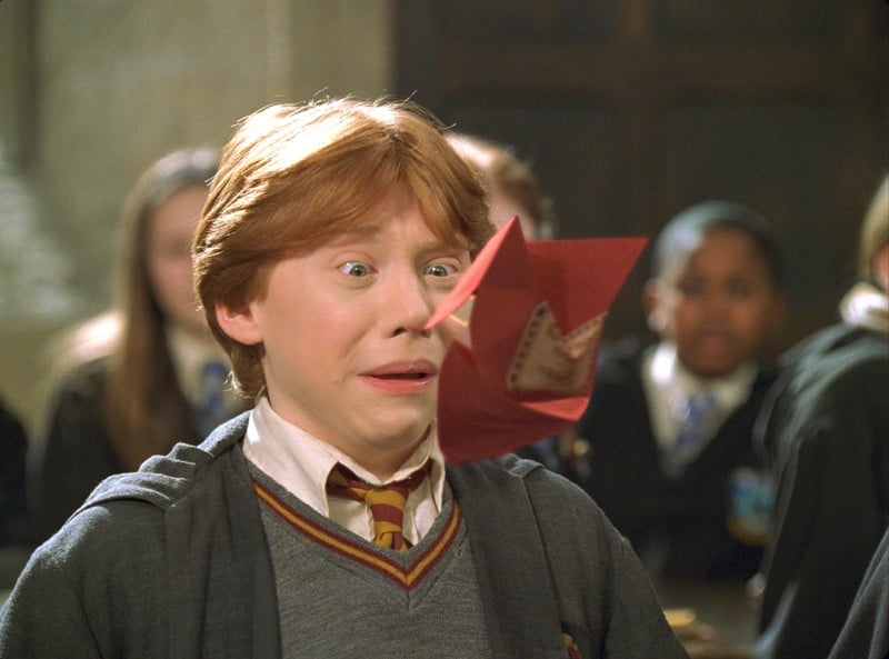 Harry Potter e la camera dei segreti, Rupert Grint stava morendo di paura in una certa scena: ecco quale