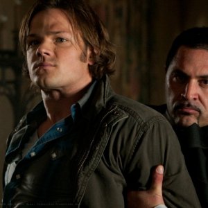 Supernatural: Jared Padalecki in una immagine dell'episodio Abandon All Hope...