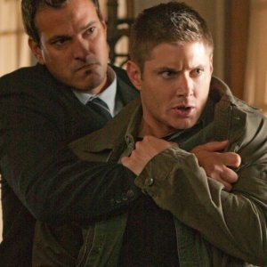 Supernatural: Jensen Ackles in una scena dell'episodio Abandon All Hope...