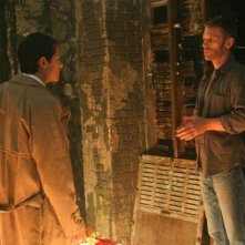 Supernatural: Misha Collins e Mark Pellegrino nell'episodio Abandon All Hope...