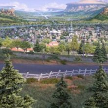 Una immagine del film d'animazione Planet 51