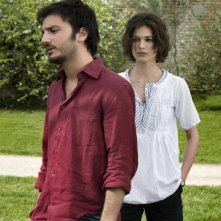 Ana Caterina Morariu con Nicolas Vaporidis in Tutto l'amore del mondo
