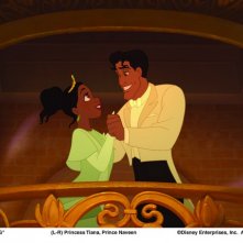 Due personaggi protagonisti del film Disney La principessa il ranocchio