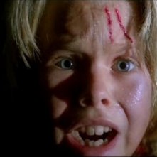 Giovanni Frezza in una scena del film Quella villa accanto al cimitero ( 1981 )