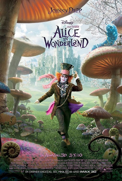 Terzo Poster Del Film Alice In Wonderland 138672