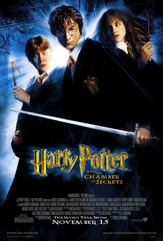 Il Poster Americano Di Harry Potter E La Camera Dei Segreti 139017