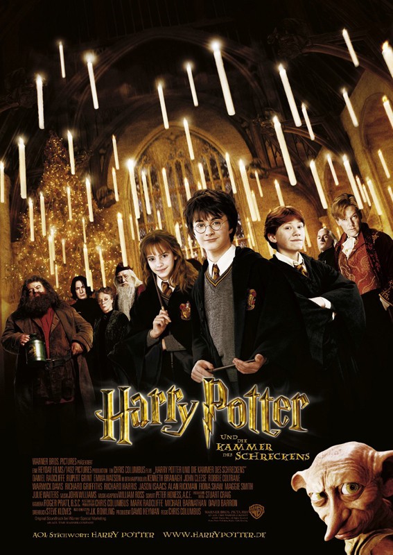 Il Poster Tedesco Di Harry Potter E La Camera Dei Segreti 139019