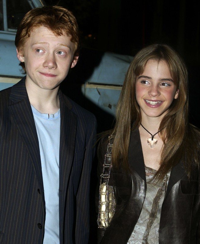 Rupert Grint Ed Emma Watson Alla Premiere Del Film Harry Potter E La Camera Dei Segreti A Los Angeles Il 14 Novembre 2002 139037