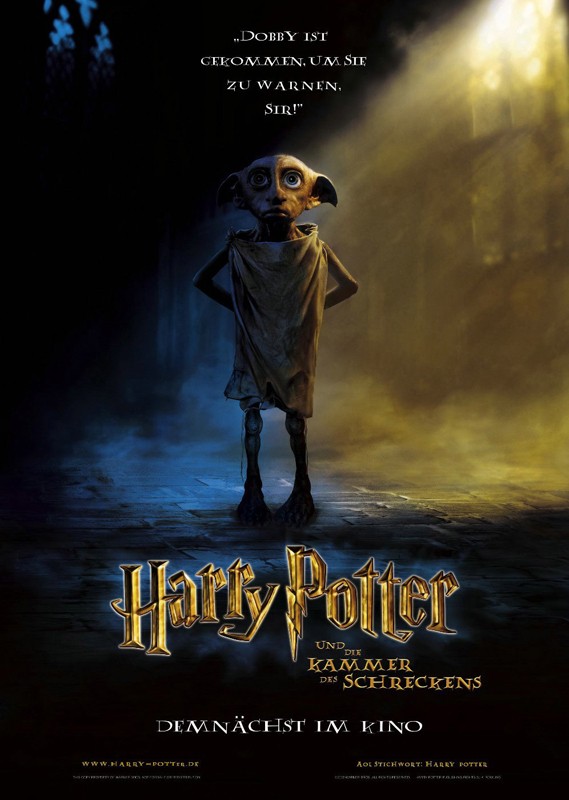 Un Character Poster Tedesco Di Harry Potter E La Camera Dei Segreti Con Dobby 139021