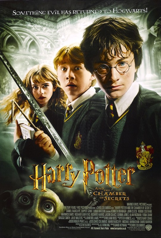 Un Secondo Poster Americano Di Harry Potter E La Camera Dei Segreti 139027