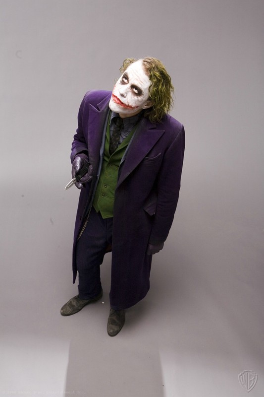 Joker Heath Ledger In Una Foto Promozionale Del Film The Dark Knight 139149